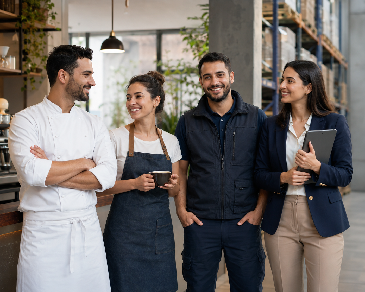 AIA recruitment team and workplace professionals
